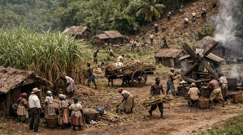 Sugar Plantations in Dominica