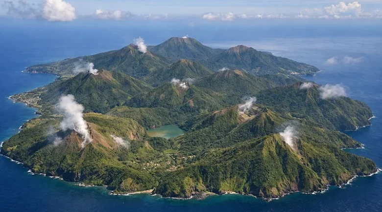 Volcanic Peaks in Dominica