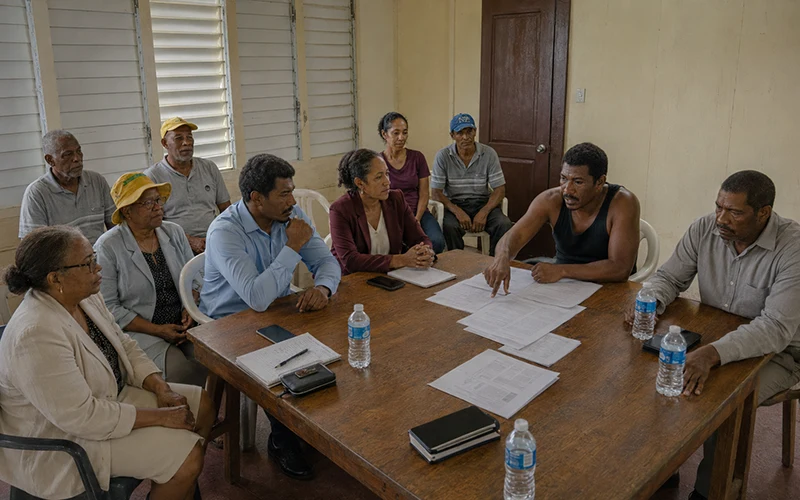 Dispute Emerges Over Government Meeting in Kalinago Territory