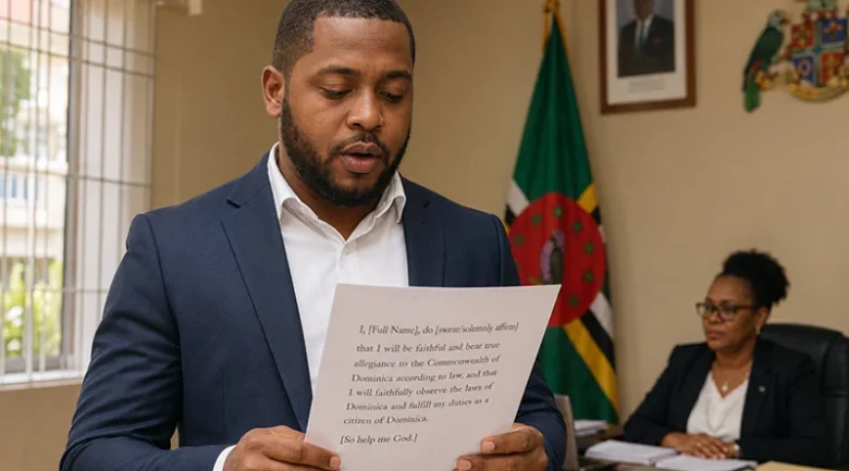Oath of Allegiance in Dominica