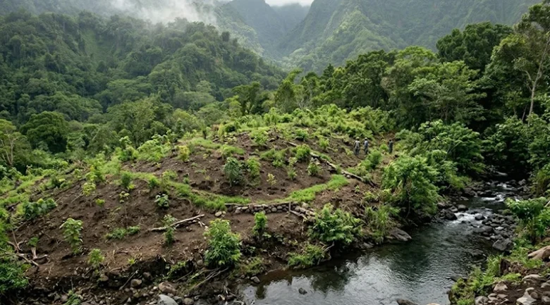 Reforestation in Dominica