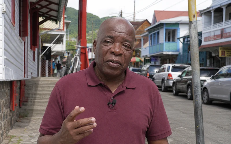 Thomas Letang from Dominica