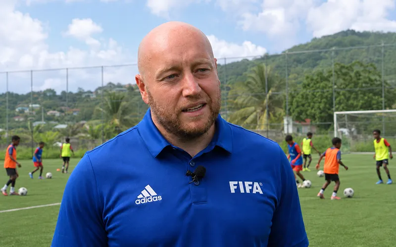 FIFA talent coach Kurt Herd shares his experience in Dominica
