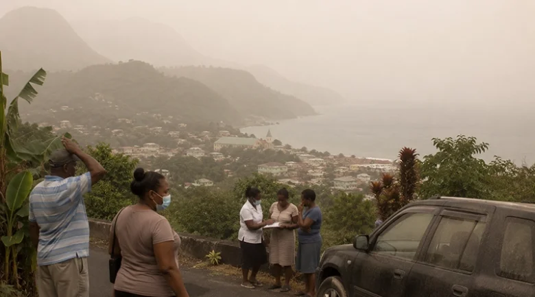 Saharan Dust in Dominica