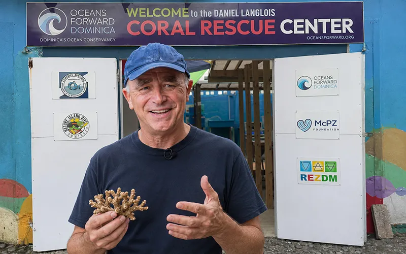 Simon Walsh, Director of Coral Conservation at Ocean Forward