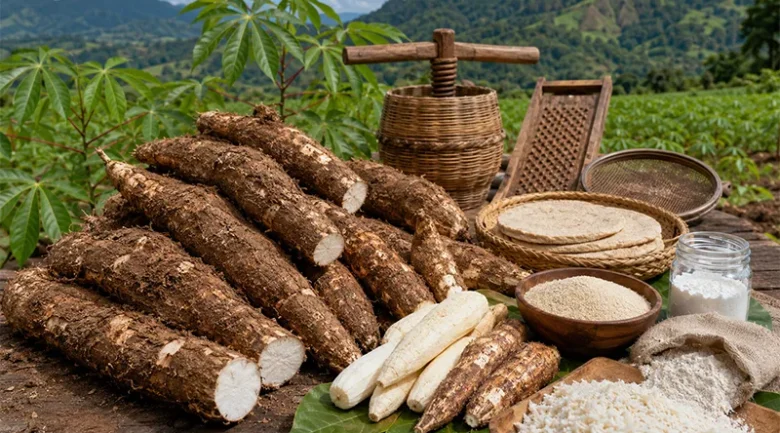 Cassava in Dominica