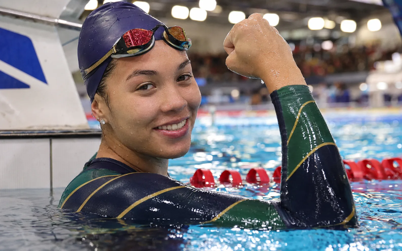 Jasmine Schofield Breaks National Record in Commonwealth Games Butterfly Event
